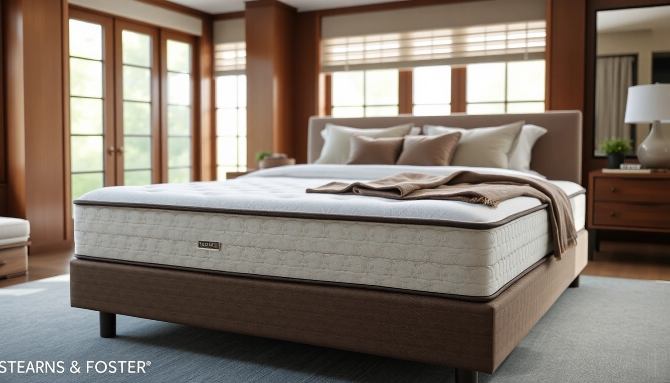 Experience Unmatched Comfort with Stearns and Foster Lux Estate King Mattress