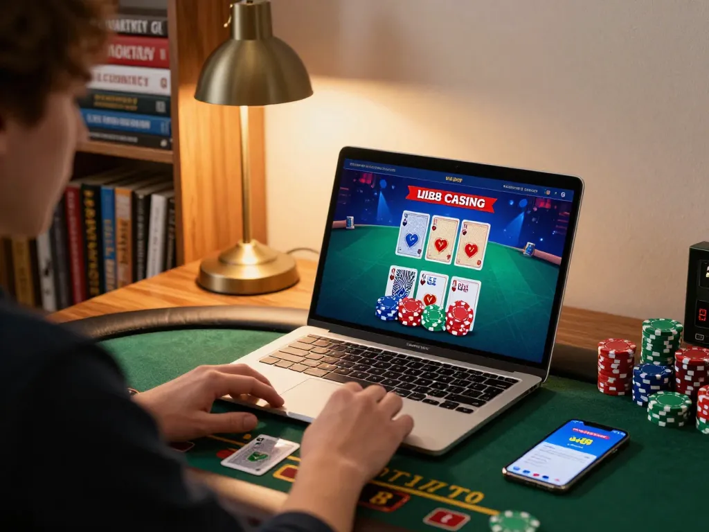 Engage in dynamic online gaming at uu88 with live dealer blackjack interface, showcasing strategic gameplay.