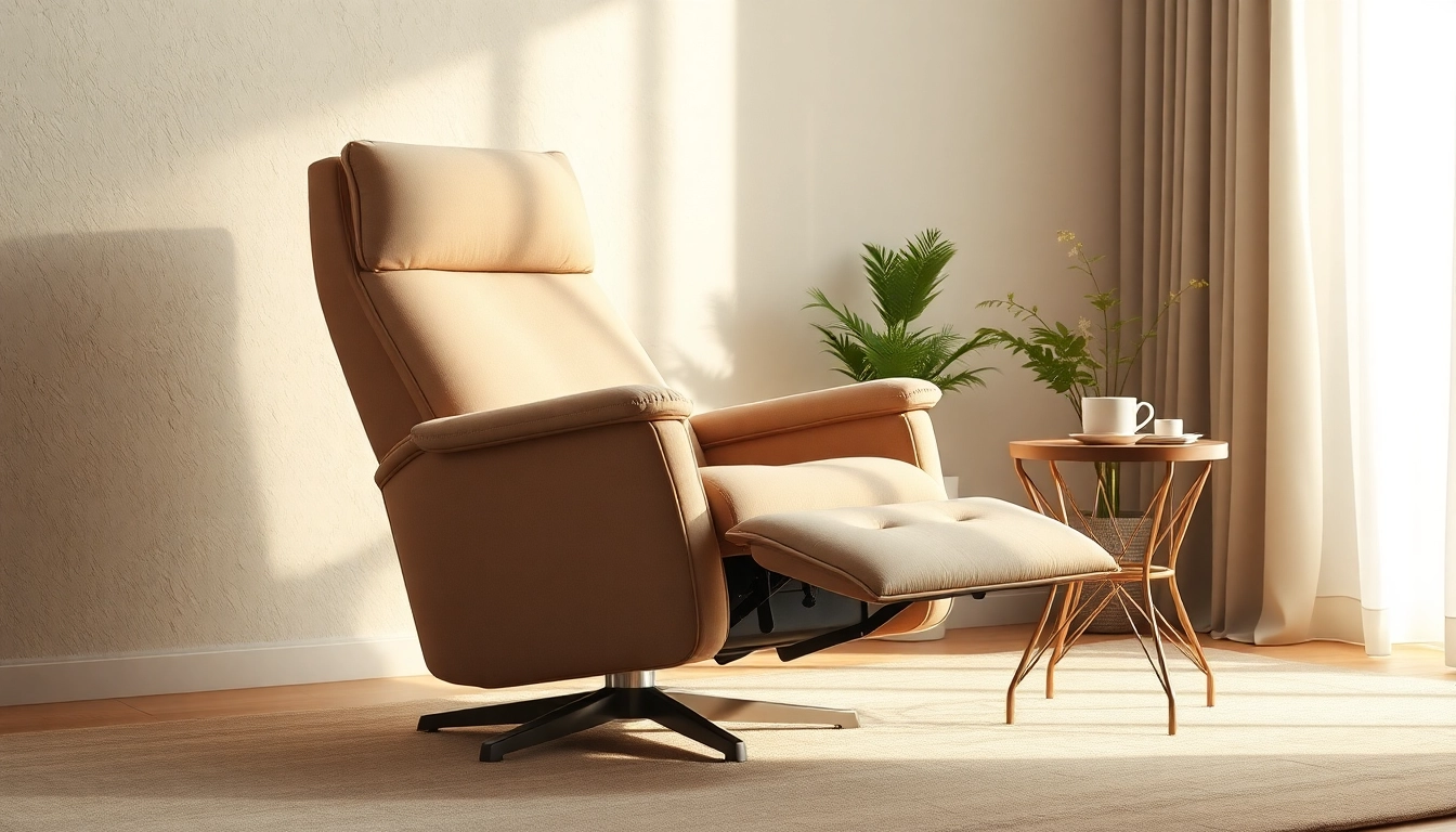 Find Comfort in a Recliner with Independent Back and Footrest