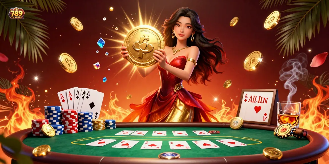 Experience thrilling wins at 789 club with vibrant gaming elements and a stunning atmosphere.