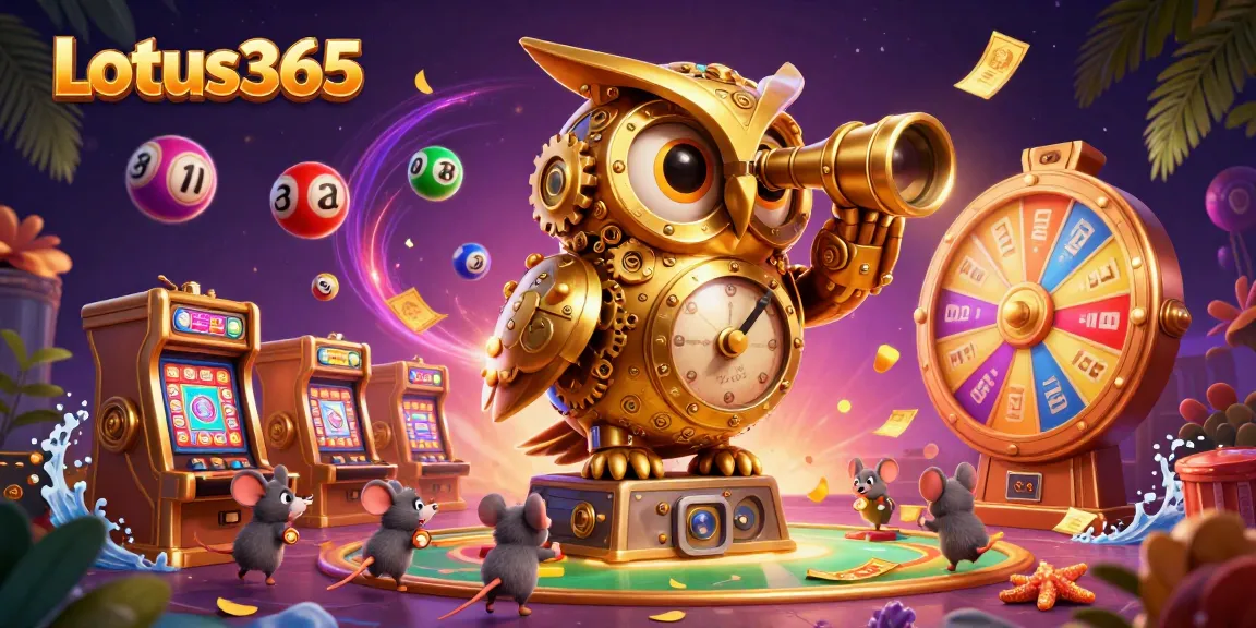 Experience thrilling gameplay at Lotus365 with vibrant casino elements and engaging character scenes.