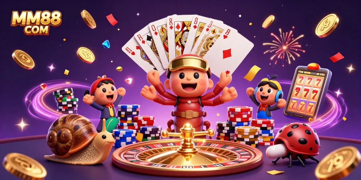 Join the excitement at MM88 COM with thrilling casino games and vibrant visuals.